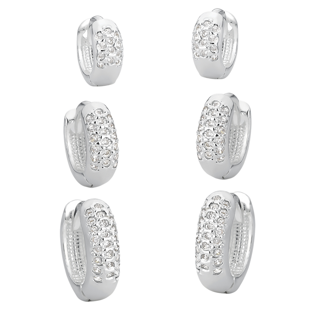TRIO NEW ZIRCÔNIAS CRISTAL